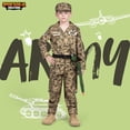 thumbnail image 2 of Disfraz de soldado del ejército militar para niños de Spooktacular Creations, 2 of 7