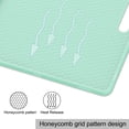 thumbnail image 4 of Case for Samsung Galaxy Tab S10 FE Plus 13.1" 2025, Folding Folio Ultra-Thin Smart PU Leather Tri-Fold Stand Stand Case Cover with Stylus Holder for Samsung Galaxy Tab S10 FE Plus 13.1" 2025, Mint, 4 of 8