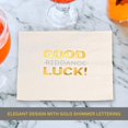 thumbnail image 6 of Funny Good Luck Cocktail Napkins - 50 Pack - Farewell, Going Away, Coworker Leaving, Retirement Party Decorations Supplies, Sarcastic Good Riddance Humor, 6 of 6