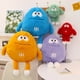 thumbnail image 4 of Juguetes de peluche de dibujos animados de caramelos de chocolate Kawaii M&ms, divertidas figuras de anime, muñecos de peluche, almohadas, lindos regalos de decoración para el hogar, 4 of 5