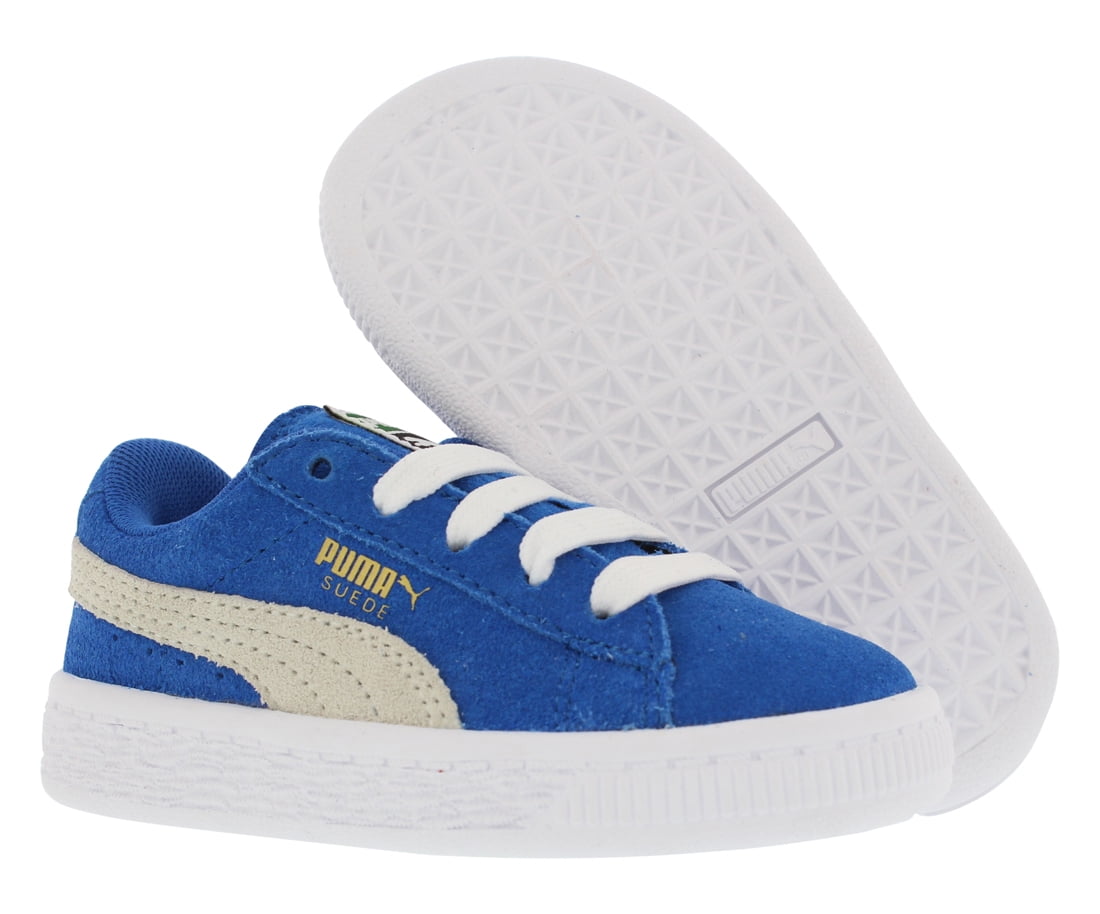 infant puma suede