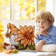 thumbnail image 5 of Pillow Cover Pumpkin Gnome Cushion Cover Digital Printing Home Decor Cushion, 5 of 6