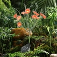 thumbnail image 6 of Hmgxay Solar Garden Lights, Multicolor Daisy Stake Lights with 42 LED, Decorative Outdoor Lanterns for Garden and Patio, Waterproof Solar-Powered Garden Decor(Orange), 6 of 7