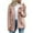 Pink, variant on FRSASU Women'S Plus Size Coat Clearance,Ladies Warm Jacket Winter Solid Turn Coat Down Collar Lambswoo Outerwear