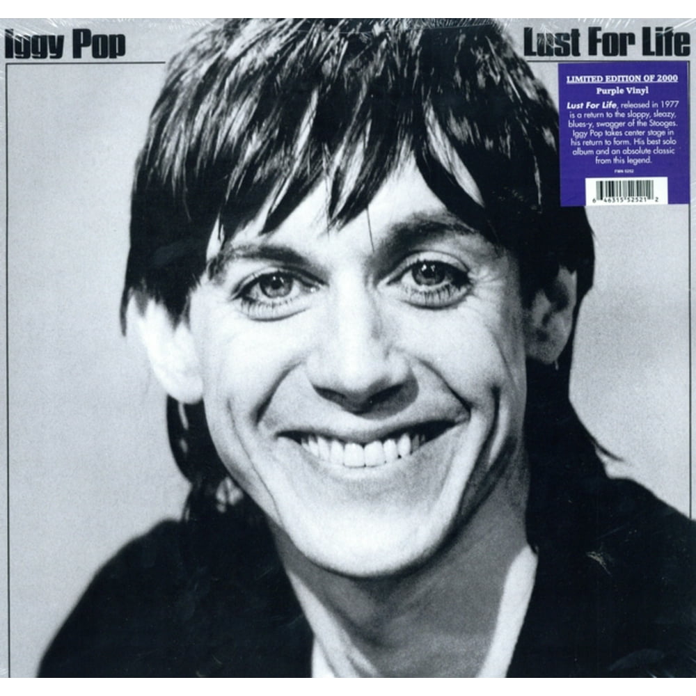 Iggy Pop - Lust For Life - Vinyl (Limited Edition) - Walmart.com ...