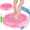 pink, variant on 2 Pack Inflatable Pool Foot Bath Basin, Swimming Pool Clean Feet, Foot Soaking Bath Basin for Pool Entry Ladder, Home Spa Treatment for Above Ground Pools, Full-Sized Inflatable Pools