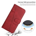 thumbnail image 4 of Case for Motorola Moto Edge 50 Pro Card Insertion Pu Leather Side Buckle Full Protection Shockproof Flip Cover, 4 of 5