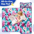 thumbnail image 4 of Pioneer Flower Floral Print Pattern Toddler Nap Mats for Kids Preschool,Sleeping Mat Bag or Kids,Toddler Sleeping Bag,Toddler Nap Mat or Daycare, 4 of 6