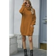 thumbnail image 4 of LAICAIW Robe Chandail Longue Ample à Col Roulé Oversize pour Femmes, 4 of 6