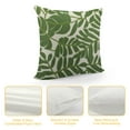 thumbnail image 4 of Nawypu  Throw Pillow Covers Home Decor Loop Tropical Green Leave Floor Pillow Cover for Couch 100% Canvas Cushion Cover Pillow Case Plant Monstera Leaf, 4 of 5