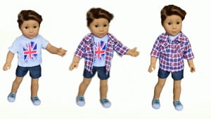 18 inch boy doll clothes walmart