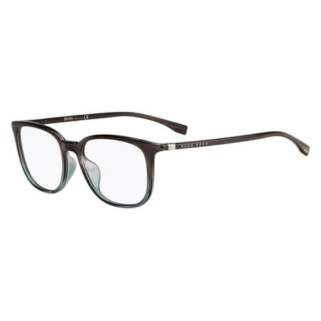 Hugo Boss 0693/F Full Rim Rectangular Mrn Petroleum Eyeglasses