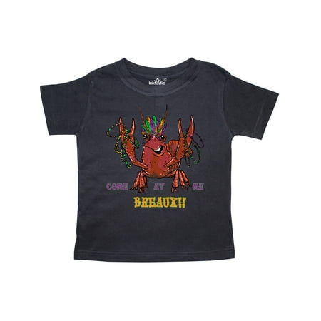 

Inktastic Mardi Gras Come at Me Breaux Crayfish Gift Toddler Boy or Toddler Girl T-Shirt