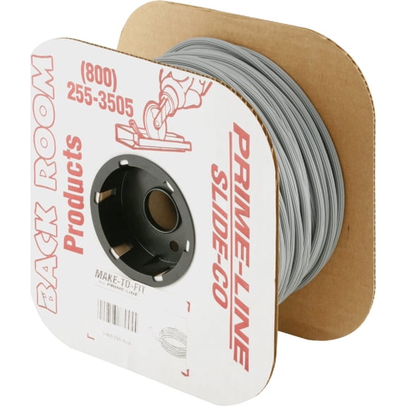 Prime-Line Products P 7674 Screen Retainer Spline, .165-in11/64-in, 500-ft Roll, Gray
