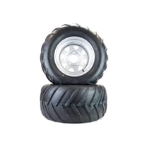 (2) Aggressive Tire Assemblies 24x12.00-12 Fits Hustler X-ONE 60" 72" 607103