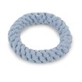 thumbnail image 5 of Small Dog Rope Dental Toys Braided Soft 6 inch Blue Ring or 8 inch Green Bone (Green Rope Bone), 5 of 7