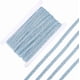 thumbnail image 1 of Rollo de cinta decorativa de poliéster con flecos azules de 10 m y 1/2 pulgada para tapicería, tejido trenzado, con ribete de encaje, 1 of 9
