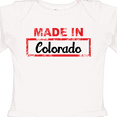 thumbnail image 4 of Inktastic Made in Colorado stamp Boys or Girls Long Sleeve Baby Bodysuit, 4 of 5
