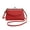 Red, variant on Faraee Women Small Shoulder Handbags Kiss Lock Crossbody Purse Leather Messenger Tote Evening Bags Red