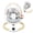 Beige, variant on PRVAETU Electric Baby Swing for Infant Newborn W/ 5 Speed,10 Lullabies,5-Point Harness,Detachable Cushion & Canopy,Remote Control & Touch Panel,Pink