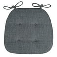 thumbnail image 2 of 2Pcs Chair Cushions For U Shaped Dining Chairs Kitchen Chair Cushions With Ties Non Chair Pads For Dining Room Chairs Colorful Cushion 16.9X16.1X1.2", 2 of 4