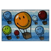 Fun Rugs SW-17 3958 Smiley World Hot Air Balloon