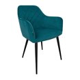 thumbnail image 2 of SET DE 2 SILLAS VELVET MODERNAS PARA COMEDOR MARCA GRAVITA, 2 of 6