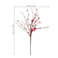 thumbnail image 3 of LYTMENT Valentines Day Heart Shaped Fake Branch Decor - Berry Stem Pick For Table Centerpieces Vase Fillers Valentines Party Diy Craft Home Shelf Display, 3 of 9
