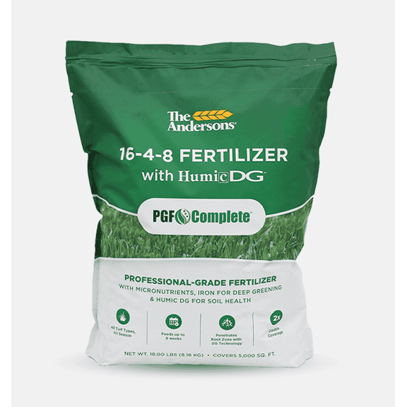 The Andersons Professional PGF Complete 16-4-8 Fertilizer with 7% Humic DG 18lbs. (5,000 sq ft)