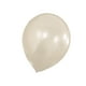 thumbnail image 1 of Bewildely 100 Uds 10 pulgadas 1,5g Globos de látex perlado fiesta de feliz cumpleaños boda adornos navideños Globo niños bolas de aire Globos Kits de decoración para fiestas Plata Bewildely HA002049-20, 1 of 6