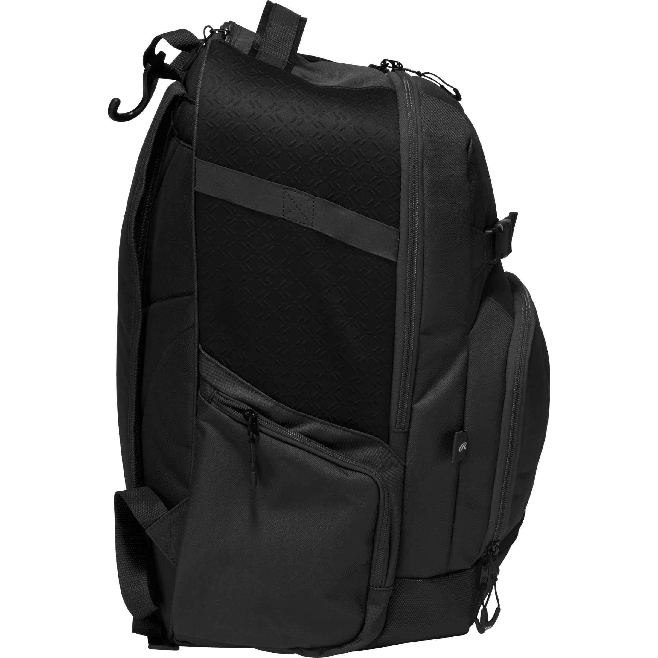 Rawlings Journey Players Baseball Backpack | Bat & Gear Bag | Black