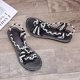 thumbnail image 5 of Chanclas de verano para mujer, sandalias romanas bohemias de tacón plano, chanclas informales, zapatos de mujer Wmkox8yii nm3326, 5 of 8