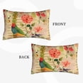 thumbnail image 4 of Bixox Vintage Bird Printed Pillow Protector,Super Soft Ideal for Home,Guests,Rentals - 16"x24", 4 of 8
