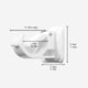 thumbnail image 5 of Billuyoard 2 pack/lote accesorio de gran capacidad de carga para soporte de barra autoadhesivo versátil en diferentes espacios Accesorios de baño, 5 of 6