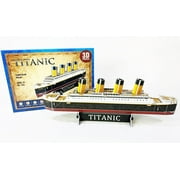 Brick Loot Titanic Ship Building Kit, 30-Piece Foam DIY Ocean Liner Model Set