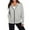 Gray #1, variant on Up to 60% Off! Women Hoodie pstuiky Sweatshirt for Women, Women Sweatshirt Cardigan Women with Hood Long Sleeve Full Zip Hoodies Solid Color Basic Casual Hooded Tunic Tops with Pocket Leisure Gray S