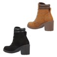 thumbnail image 3 of Botas Mujer Uh Lulu By Eh! Textil Casual Cordones Ajustable Cafe Talla 26, 3 of 4