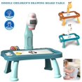 thumbnail image 1 of Creative Drawing Projector Table Colorful Smart Projector Sketcher Desk with 12 Color Watercolor Pens Safe Fun Tracing Toy Learning Painting Machine  Gift for Children Boy Girl Clearance, 1 of 8