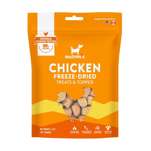 McLovin's Freeze Dried Treat & Topper Chicken 1.4oz