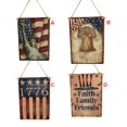 thumbnail image 6 of FNNMNNR 2 Pcs Wooden Pendant Ornament Rectangle Wood Board Wall Hanging Rope Blank Sign Crafts, 6 of 7