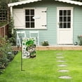 thumbnail image 6 of St. Patrick's Day Garden Flag, Double Sided Checkered Outdoor Decorative Flag, Linen Irish Holiday Patio and Yard Decor, 17.71x11.81 inch, 6 of 6