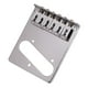 thumbnail image 5 of Puente de cola de hierro con tornillos, repuesto de cuerda cromada, puente de guitarra 6, puente de sillín para reemplazo de puente TL DIY, 5 of 8