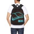 thumbnail image 5 of Balery Neon Sign For Books Backpack for Men and Women - Durable 600D Oxford Cloth -Large Capacity, Water-Resistant School, Travel, and Hiking Bag, 5 of 7