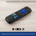 thumbnail image 3 of Control remoto de repuesto para Hisense TCL Sharp Onn Roku TV, 3 of 5
