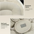 thumbnail image 2 of Babyomi Baby Swing for Infant, Electric Bluetooth Swing Rocker with 5 Sway Speeds& 10 nursery rhyme ,, beige, 2 of 7