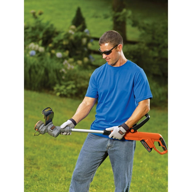  BLACK+DECKER 3-in-1 Lawn Mower, String Trimmer and Edger,  12-Inch with Trimmer Line, 30-Foot, 0.065-Inch, 3-Pack (MTC220 &  AF-100-32P) : Everything Else