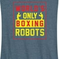 thumbnail image 3 of Rock 'Em Sock 'Em Robots - World's Only Boxing Robots - Women's Racerback Tank Top, 3 of 5