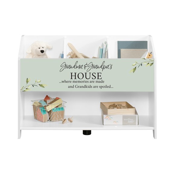LifeSong Milestones Bookcase Footboard Storage Box Grandma&Grandpas House Where Memories