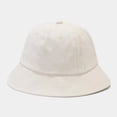 thumbnail image 5 of SikaFu Four Seasons Cotton Solid Bucket Hat Fisherman Hat Outdoor Travel Sun Cap for Men and Women 188, 5 of 6