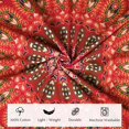 thumbnail image 4 of Tapiz RAJRANG de Algodón Mandala 76x102cm Rojo Boho, 4 of 6